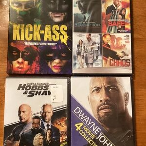 Lot of four Brand New DVD’s